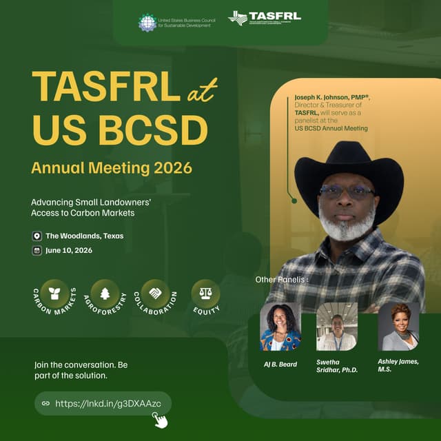 TASFRL at US BCSD Annual Meeting 2026